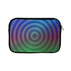 Blue Green Abstract Background Apple Ipad Mini Zipper Cases