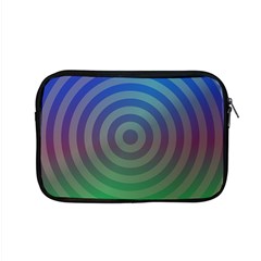 Blue Green Abstract Background Apple Macbook Pro 15  Zipper Case by HermanTelo