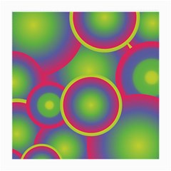Background Colourful Circles Medium Glasses Cloth by HermanTelo