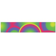 Background Colourful Circles Large Flano Scarf 