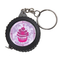 Cupcake Food Purple Dessert Baked Measuring Tape