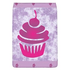 Cupcake Food Purple Dessert Baked Removable Flap Cover (S)