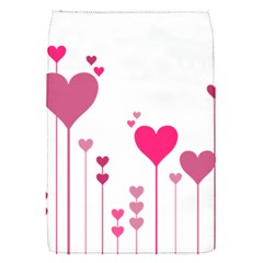 Heart Rosa Love Valentine Pink Removable Flap Cover (s) by HermanTelo