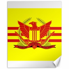 War Flag Of South Vietnam Canvas 11  X 14  by abbeyz71