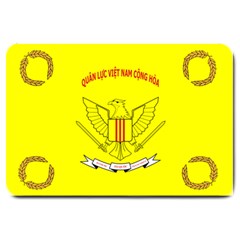 Flag Of Republic Of Vietnam Military Forces Large Doormat  by abbeyz71