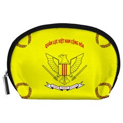 Flag Of Republic Of Vietnam Military Forces Accessory Pouch (large) by abbeyz71