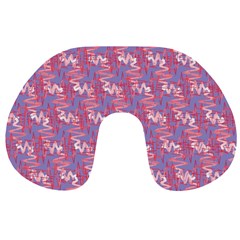 Pattern Abstract Squiggles Gliftex Travel Neck Pillow