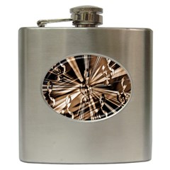 Music Clef Tones Hip Flask (6 Oz) by HermanTelo