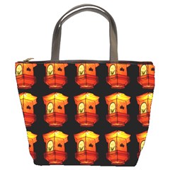 Paper Lantern Chinese Celebration Bucket Bag by HermanTelo