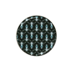 Seamless Pattern Background Black Hat Clip Ball Marker (4 pack)