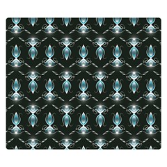 Seamless Pattern Background Black Double Sided Flano Blanket (Small) 