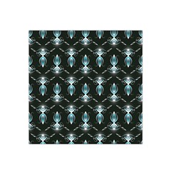 Seamless Pattern Background Black Satin Bandana Scarf