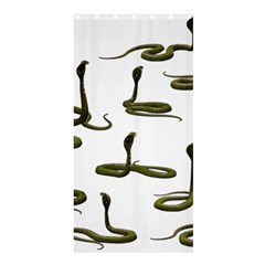 Snake Cobra Reptile Poisonous Shower Curtain 36  X 72  (stall)  by HermanTelo