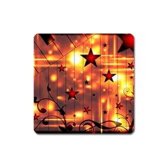 Star Radio Light Effects Magic Square Magnet by HermanTelo