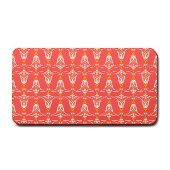 Seamless Pattern Background Red Medium Bar Mats