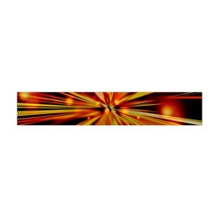 Zoom Effect Explosion Fire Sparks Flano Scarf (mini) by HermanTelo