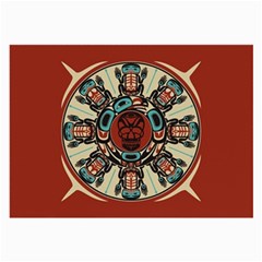 Grateful Dead Pacific Northwest Cover Large Glasses Cloth (2 Sides) by Sapixe