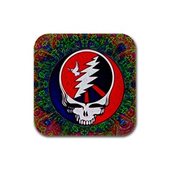 Grateful Dead Rubber Square Coaster (4 Pack) 