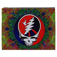 Grateful Dead Cosmetic Bag (xxxl) by Sapixe