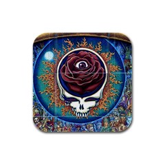 Grateful Dead Ahead Of Their Time Rubber Square Coaster (4 Pack) 