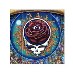 Grateful Dead Ahead Of Their Time Small Satin Scarf (square)