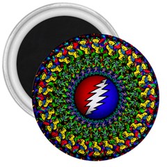 Grateful Dead 3  Magnets by Sapixe