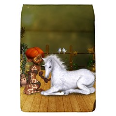 Cute Fairy With Unicorn Foal Removable Flap Cover (l) by FantasyWorld7