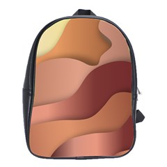 Autumn Copper Gradients School Bag (large) by HermanTelo