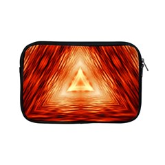 Abstract Orange Triangle Apple Ipad Mini Zipper Cases by HermanTelo