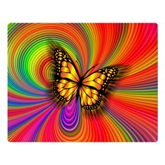 Arrangement Butterfly Double Sided Flano Blanket (large) 