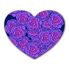 Roses Heart Mousepads by BubbSnugg