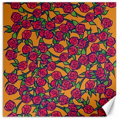 Roses  Canvas 16  X 16  by BubbSnugg