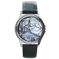 Bowling Green Prout Chapel Round Metal Watch by Riverwoman