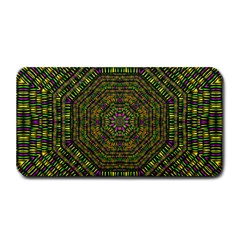 Peace Flower Planet And Calm Fire Medium Bar Mats by pepitasart