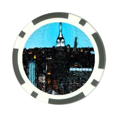 City Town Poker Chip Card Guard