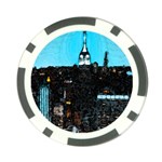 City Town Poker Chip Card Guard Front