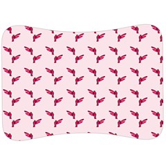 Pink Parrot Pattern Velour Seat Head Rest Cushion by snowwhitegirl