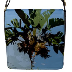 Palm Tree Flap Closure Messenger Bag (s) by snowwhitegirl