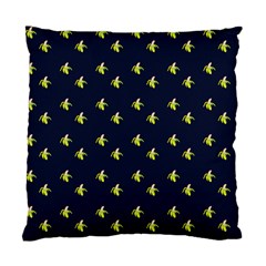 Peeled Banana On Blue Standard Cushion Case (one Side)