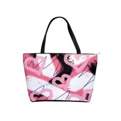 Heart Abstract Classic Shoulder Handbag by snowwhitegirl
