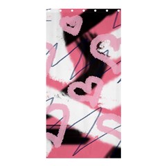 Heart Abstract Shower Curtain 36  x 72  (Stall) 