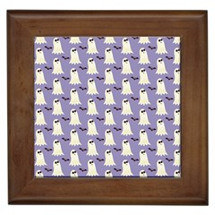 Halloween Ghost Bat Framed Tiles