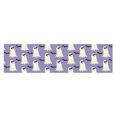 Halloween Ghost Bat Satin Scarf (Oblong)