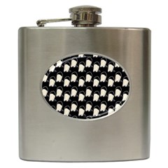 Beanie Boy Pattern Hip Flask (6 Oz)