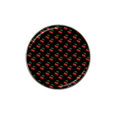 Retro Black Cherries Hat Clip Ball Marker