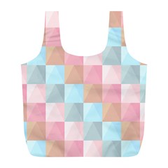 Background Pastel Full Print Recycle Bag (l)