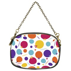 Background Polka Dot Chain Purse (one Side) by HermanTelo