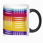 Background Line Rainbow Morph Mugs Right