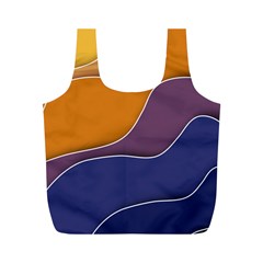 Autumn Waves Full Print Recycle Bag (m)