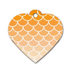 Background Skin Dragon Dog Tag Heart (Two Sides)